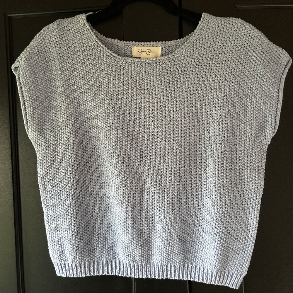 Powder Blue Jessica Simpson Vest